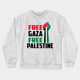 Free Palestine Crewneck Sweatshirt